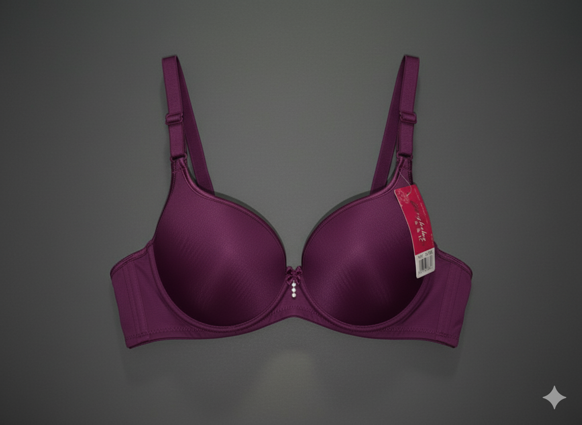 Women’s Soft Bra – Comfortable Everyday Wear | Sizes 32–40, Multi-Color