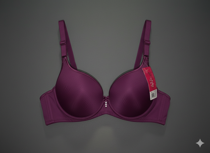 Women’s Soft Bra – Comfortable Everyday Wear | Sizes 32–40, Multi-Color